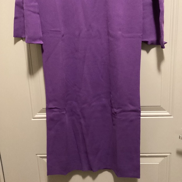 Alexia Admor Akari Tie Front Knit Midi Dress, size M - Picture 8 of 12